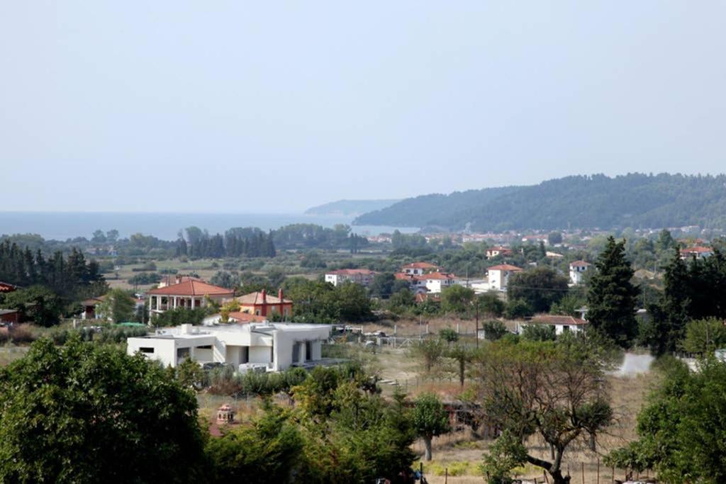 Wonderful Villa With Great View In Posidi-Kalandra Exteriér fotografie